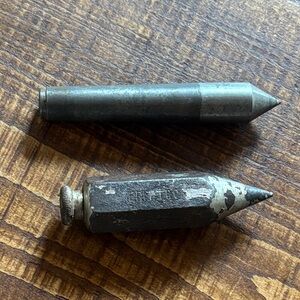 Vintage Metal Plumb Bobs Set of Two